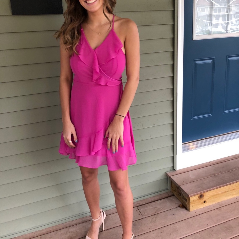 Francesca’s Pink Dress